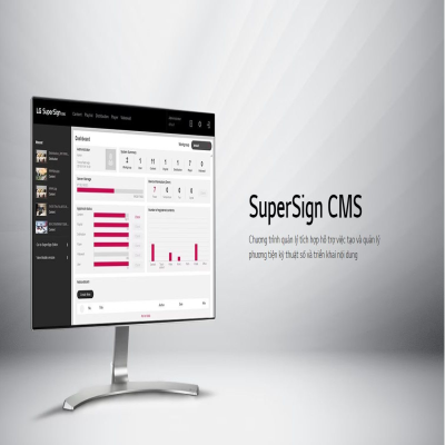 Phần mềm quản lý tập trung SuperSign CMS